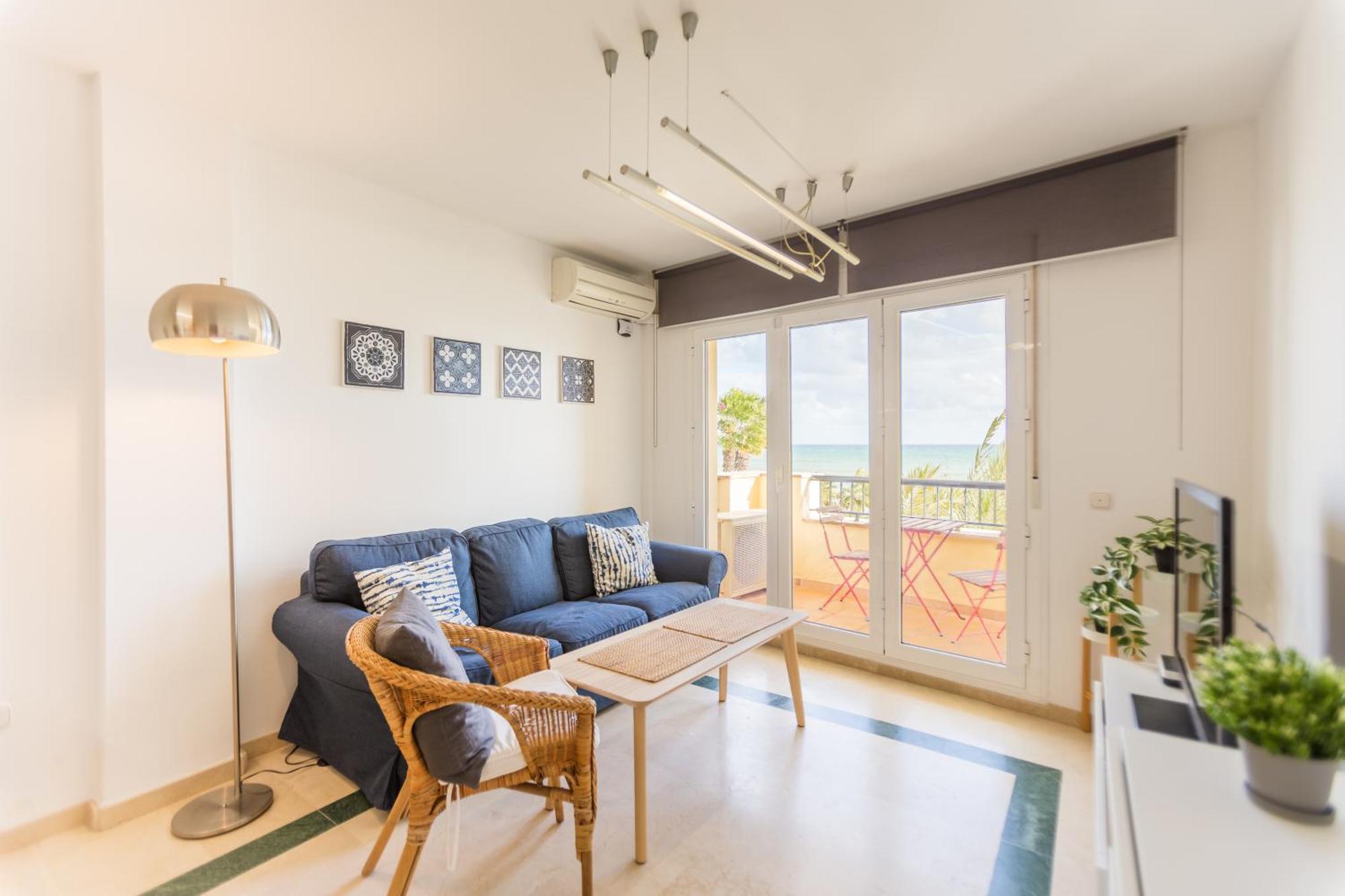 Bonito Apartamento En Primera Linea De Playa Estepona Exterior foto